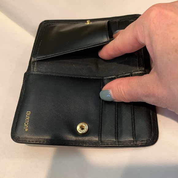 Buxton black soft leather card holder. - Picture 6 of 9